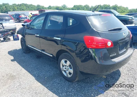 2012 Nissan Rogue S z USA, uszkodzony, nr VIN JN8AS5MVXCW705573